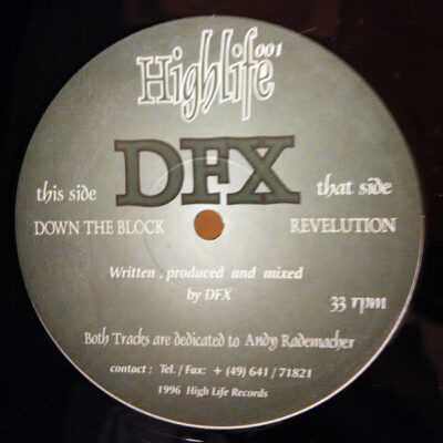 DFX (3) - Down The Block - 12"