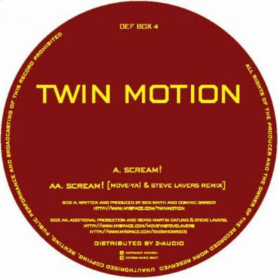 Twin Motion - Scream! - 12"