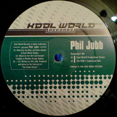 Phil Jubb - Remember Me - 12"