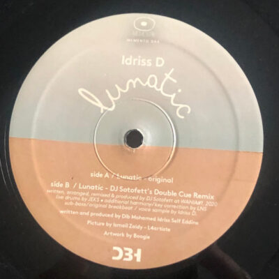 Idriss D - Lunatic - 12"