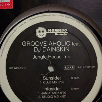 Groove-Aholic Feat. DJ Dainskin - Jungle-House Trip - 12"