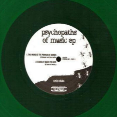 Various - Psychopaths Of Music EP - 12", Ltd, Gre