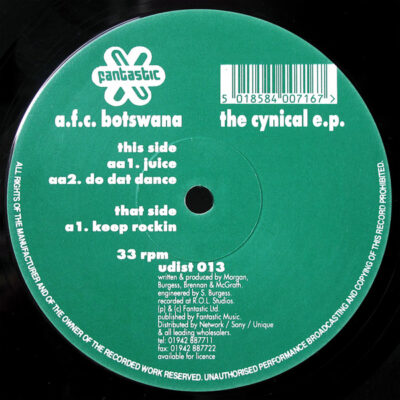 A.F.C. Botswana - The Cynical E.P. - 12", EP