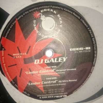 DJ Galey - Under Control - 12"