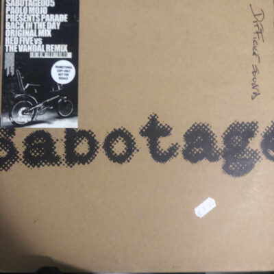 Paolo Mojo Presents Parade (3) - Back In The Day - 12"