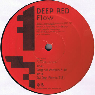 Deep Red - Flow - 12", Promo