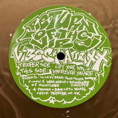 DJ Vibes & Hattrixx - Lift Your Soul / Wherever You Are - 12", Gol