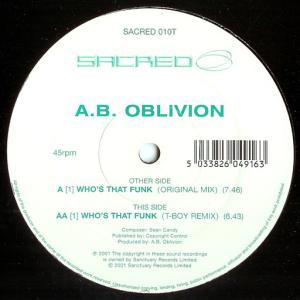 A.B. Didgeridoo Oblivion - Who's That Funk - 12"