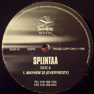 Splintaa - Mayhem 32 - 12", Promo