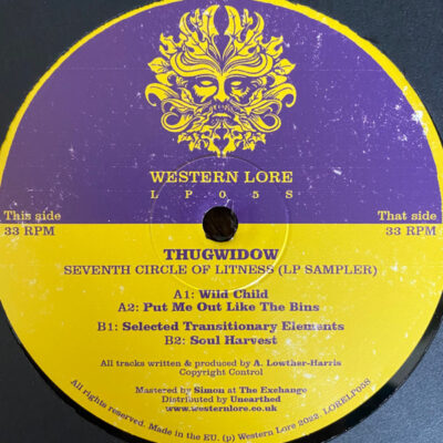 Thugwidow - Seventh Circle Of Litness LP Sampler - 12", Smplr