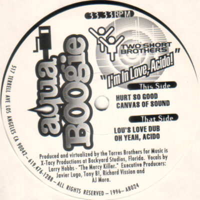 Two Short Brothers - I'm In Love, Acido! - 12"