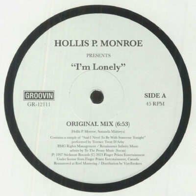 Hollis P. Monroe - I'm Lonely - 12", RM