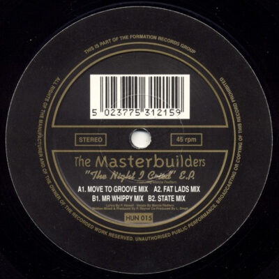 Masterbuilders (2) - The Night I Cried E.P. - 12", EP