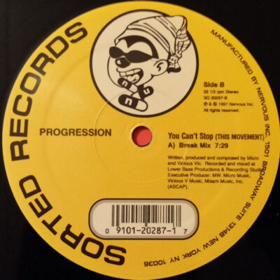 Progression - You Can't Stop (This Movement) - 12"