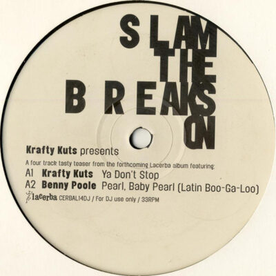 Various - Krafty Kuts Presents Slam The Breaks On - 12"