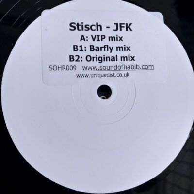 Stisch - JFK (Remixes) - 12", W/Lbl, Sti