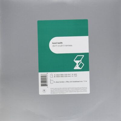 Kool Keith - Don't Crush It Remixes - 12"