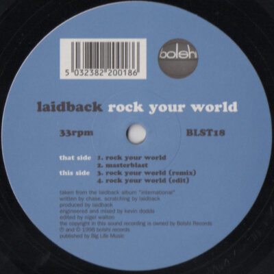 Laidback - Rock Your World - 12"