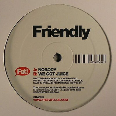 Friendly - Nobody - 12"