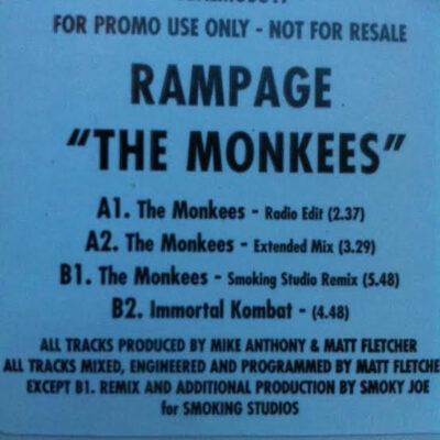 Rampage - The Monkees - 12", Promo, W/Lbl, Sti