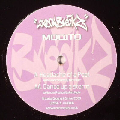 Moqito - Headache Of A Poet / Dance Up A Storm - 12"