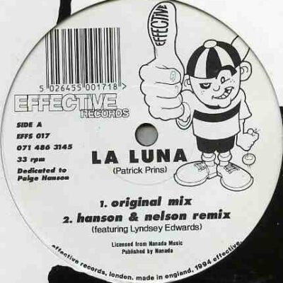 Patrick Prins / Da-Silo - La Luna / Bass Funk - 12"