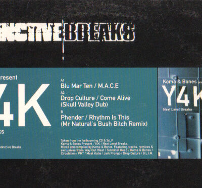 Various - Koma & Bones Present: Y4K - Next Level Breaks EP1 - 12"