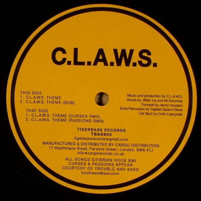 C.L.A.W.S. - C.L.A.W.S Theme - 12"