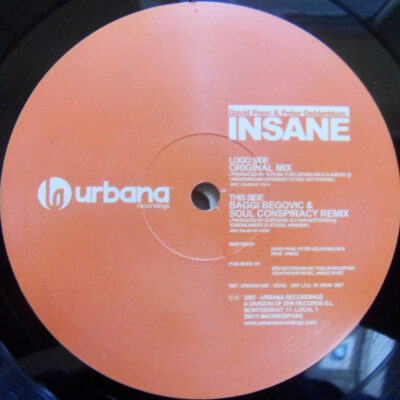 David Penn & Peter Gelderblom - Insane - 12"