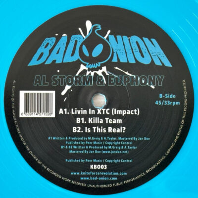 Al Storm & Euphony* - Killa Team EP - 12", EP, Tur