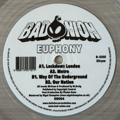 Euphony - Lockdown London EP - 12", EP, Cle