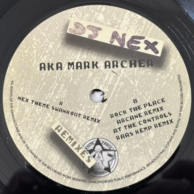 DJ Nex - Remixes EP - 12", EP