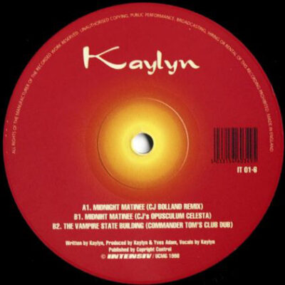 Kaylyn - Midnight Matinee (Remixes) - 12"