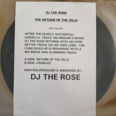 The Rose - The Return Of The Zilla / Crunchy - 12", Bla