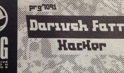Dariush Fattahi - Hacker - 12"
