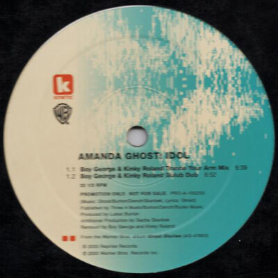 Amanda Ghost - Idol - 12", Promo