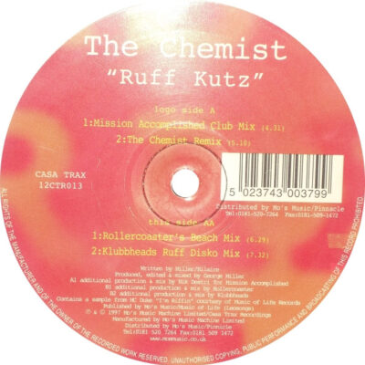 The Chemist - Ruff Kutz - 12"