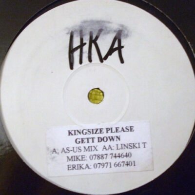 Kingsize Please - Gett Down - 12", Promo, W/Lbl, Sti
