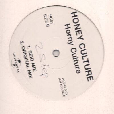 Honey Culture - Horny Culture - 12", Promo