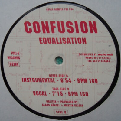 Confusion (2) - Equalisation - 12"