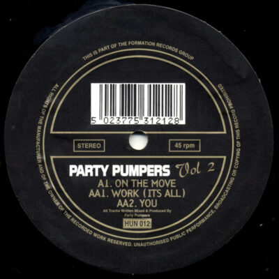 Party Pumpers - Party Pumpers Vol 2 - 12"