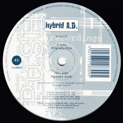 hybrid A.D. - Friendly Fire / Voodoo Junk - 12"