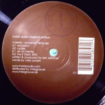 Maetrik - Echando Alma EP - 12", EP