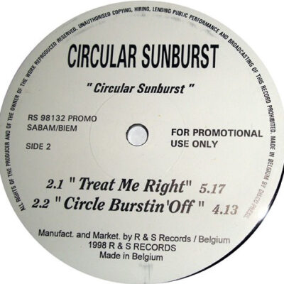 Circular Sunburst - Circular Sunburst - 12", Promo