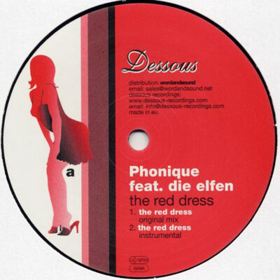 Phonique Feat. Die Elfen - The Red Dress - 12"