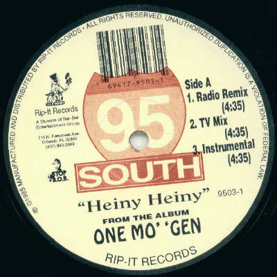 95 South - Heiny Heiny - 12"