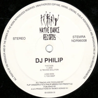 DJ Philip - Too Deep - 12"