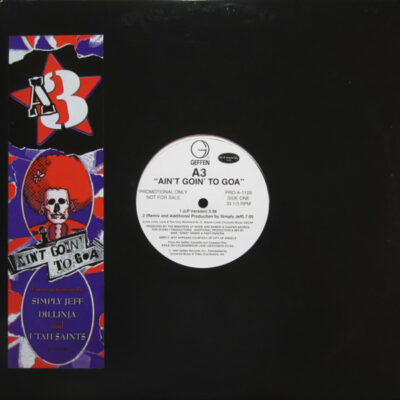 Alabama 3 - Ain't Goin' To Goa - 12", Promo