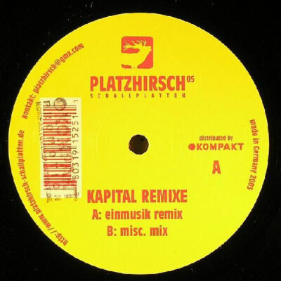 Rocco Branco - Kapital Remixe - 12"