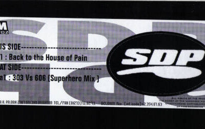 SDP - Back To The House Of Pain - 12"